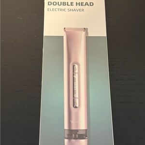 Double Head Electric Shaver in Pink